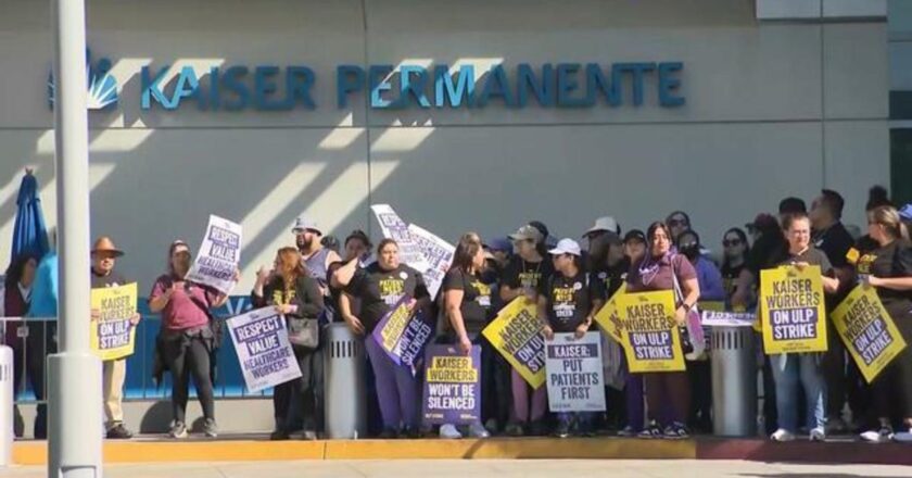 Kaiser Permanente workers on strike in 5 states and Washington, D.C.