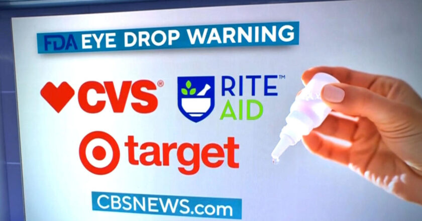 FDA warns against using 26 over-the-counter eyedrops because of infection risk