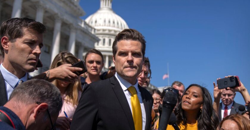 Matt Gaetz Takes His Shot at Felling Kevin McCarthy After Nine Months of Threats