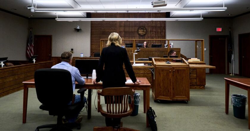  Courts Come to Order With Judges, Litigants —But No Lawyers