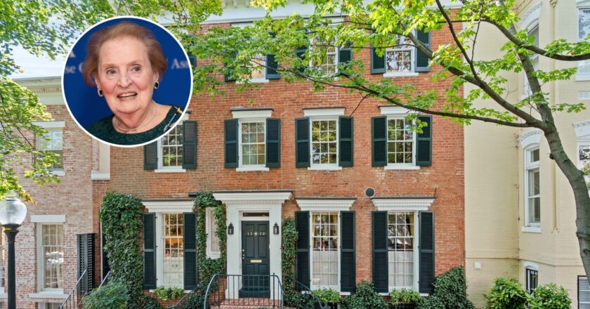 Madeleine Albright’s Washington, D.C., Home Is Up for Sale