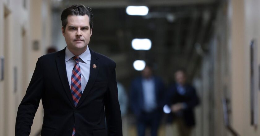 Matt Gaetz Echoed Concerns of Many Angry Voters