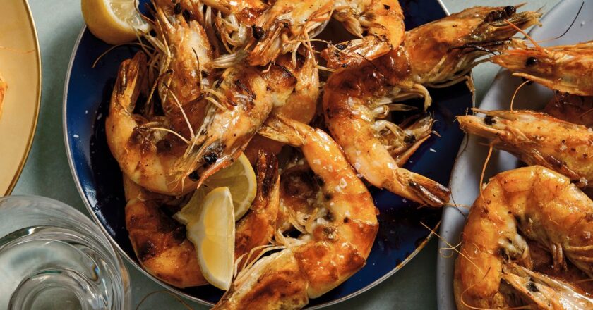 Want to Throw a Great Dinner Party? Start With Garlic Shrimp a la Plancha