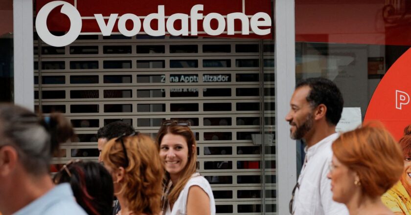 Vodafone to Sell Spanish Unit to Zegona Communications for Around $5.3 Bln