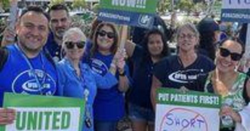 More big strikes loom, with thousands of health care and casino workers set to walk off the job