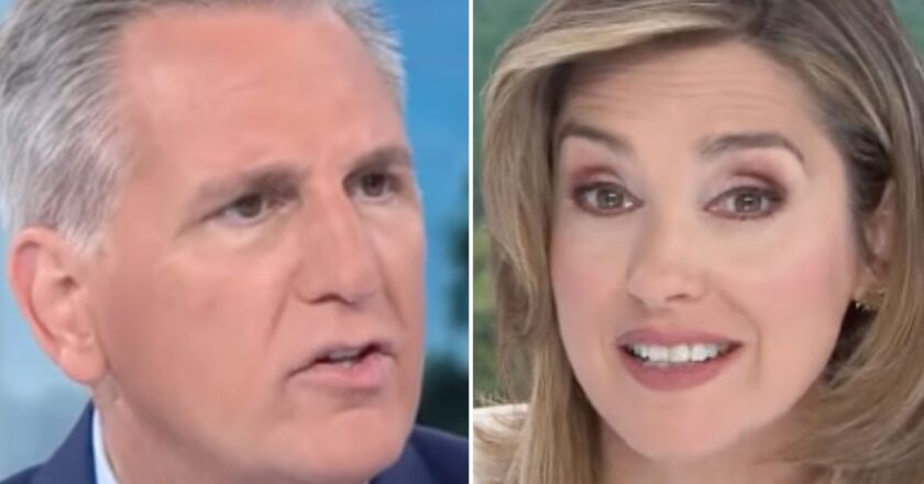 CBS Anchor Can’t Keep Straight Face Over Kevin McCarthy’s Shutdown Claim