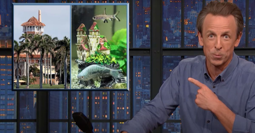 Seth Meyers Mercilessly Mocks Trump’s Mar-A-Lago Math