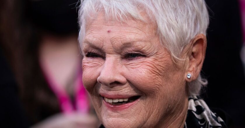 Judi Dench Gets To Meet Seal Pup Who Shares Her Name