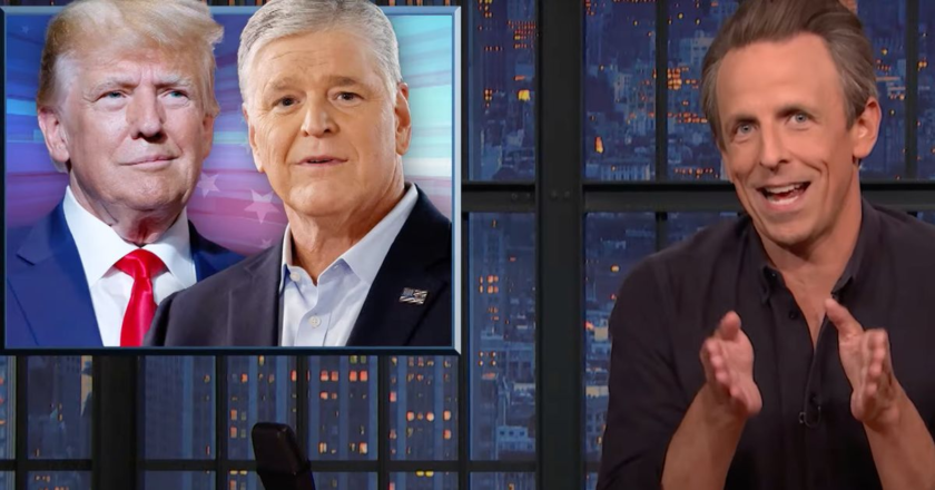 Seth Meyers Mocks Fox News’ Sean Hannity With Some Crucial Context