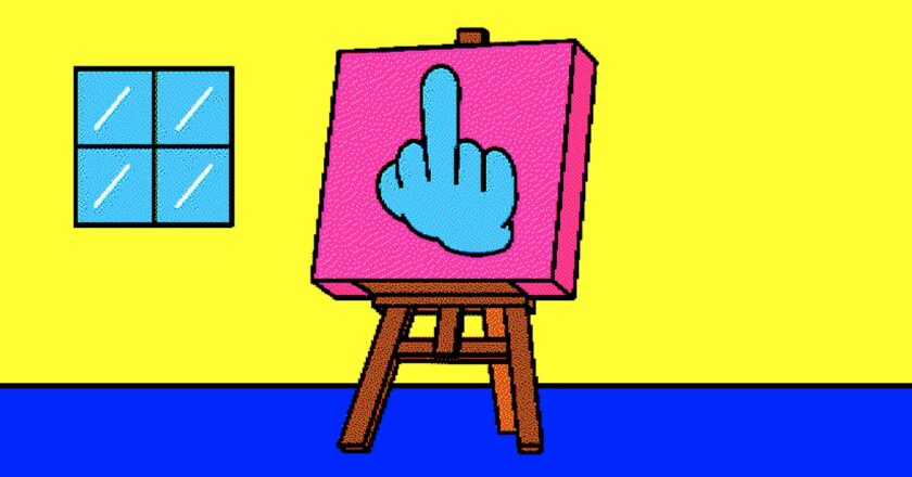 A New Tool Helps Artists Thwart AI—With a Middle Finger