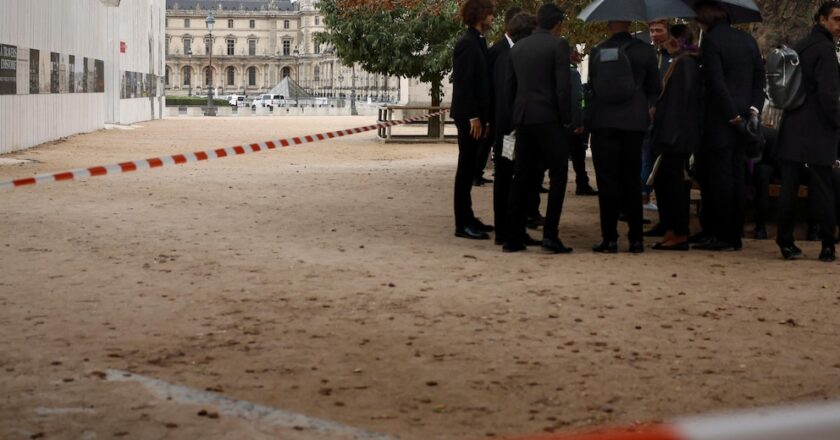 Louvre Museum and Versailles Palace evacuated after bomb threats with France on alert