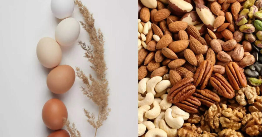 Eggs vs Nuts: What's healthier for breakfast?