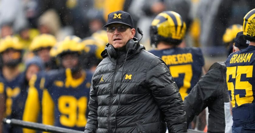 Big Ten Suspends Michigan Coach Jim Harbaugh in Sign-Stealing Case