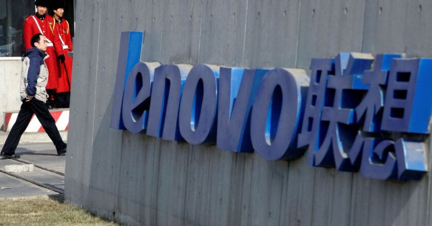 Lenovo’s Quarterly Profit Falls 54%, But Tops Consensus