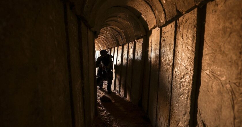 Israel Takes Fight Underground to Hamas’s Vast Gaza Tunnel Network