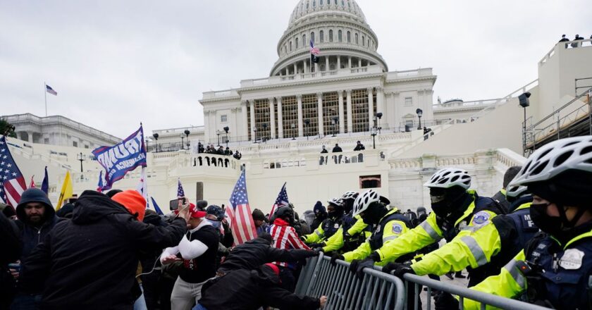 House Speaker Mike Johnson Makes Public Security Video From Jan. 6 Capitol Riot