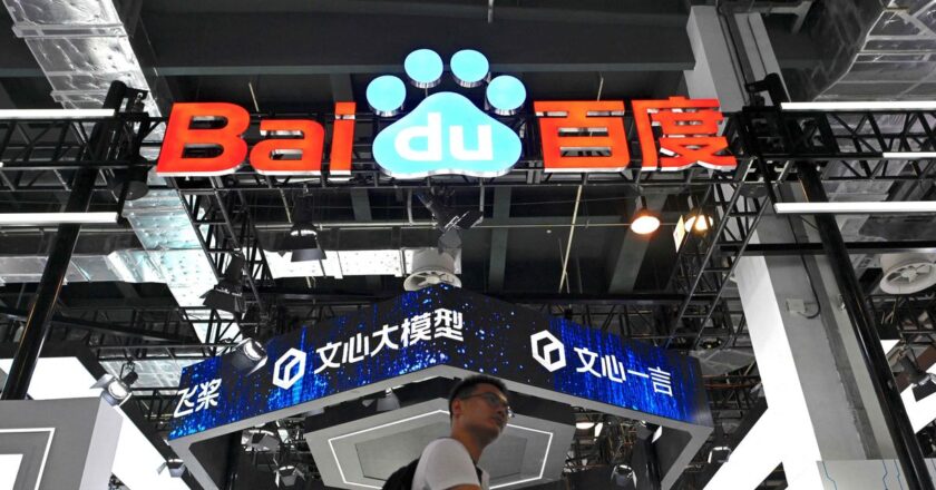 Baidu’s Third-Quarter Revenue Rose 6%; Investment Gain Boosted Bottom Line