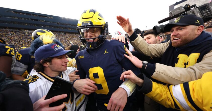 Michigan Holds Off Ohio State to Win Again Without Jim Harbaugh