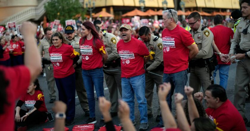 Las Vegas Hotel Strike Could Hit 9 Properties On Strip