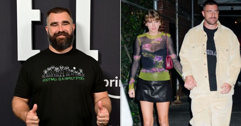 Jason Kelce Trolled As ‘Taylor’s Boyfriend’s Brother’