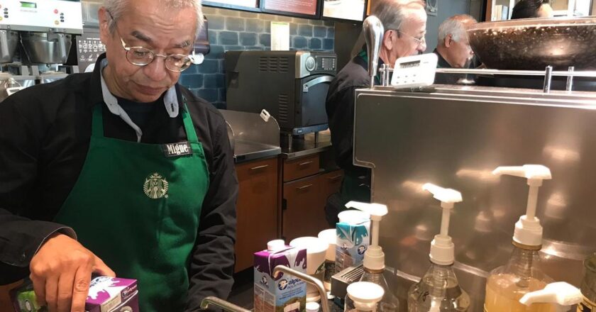 Starbucks to raise baristas’ hourly wages starting in January