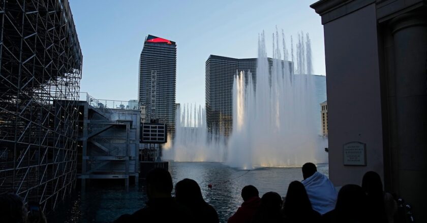 Tourists find the Las Vegas Strip remade for its turn hosting Formula One