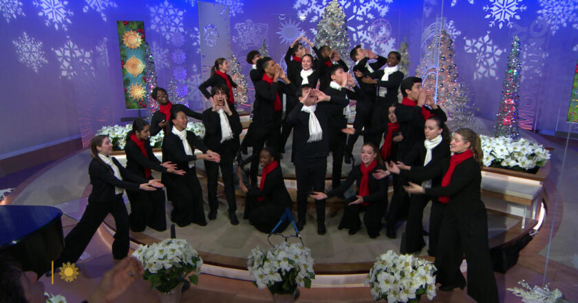 Young People’s Chorus of NYC performs “The Twelve Days of Christmas”