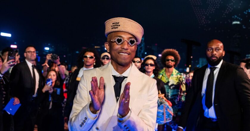 Pharrell Williams Brings Louis Vuitton to Hong Kong for Fashion Show