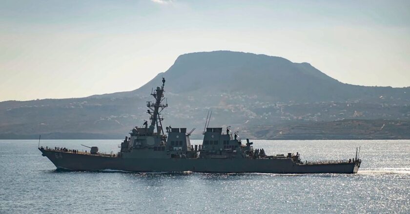 U.S. Destroyer, Commercial Vessels Attacked by Drones, Missiles in Red Sea