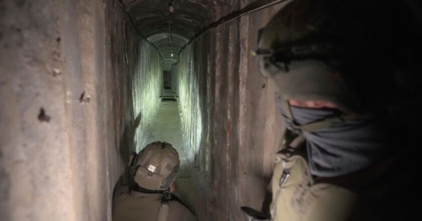 Israel Begins Pumping Seawater Into Hamas’s Gaza Tunnels