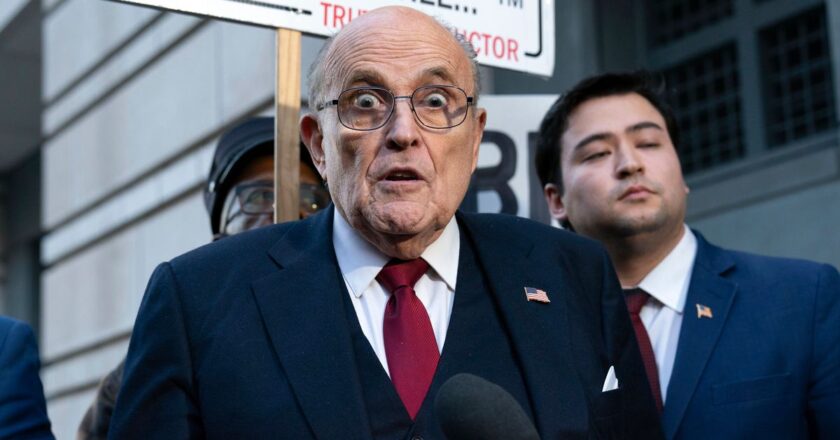 Rudy Giuliani Hit With Another Lawsuit From Election Workers He Defamed