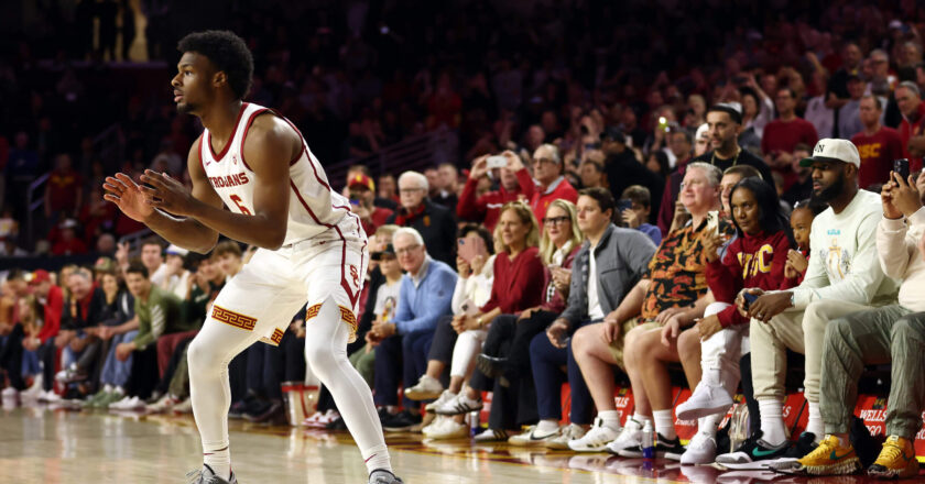 Bronny James’ USC basketball debut was just the beginning of a unique story