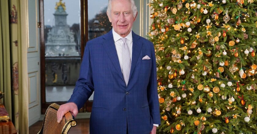 King Charles III’s Christmas message reflects a coronation theme and calls for planet’s protection