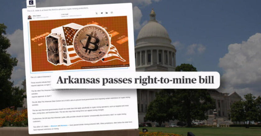 The fallout from Arkansas’ “right to mine” bitcoin law