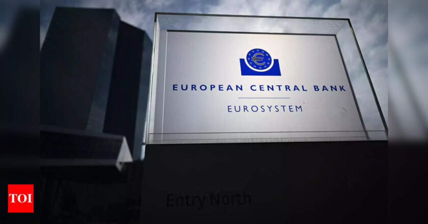 ECB holds rates at record highs, signals upcoming cut