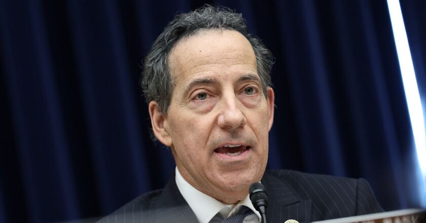 Jamie Raskin Halts Trump Train With ‘Very Serious’ Reminder On Hush Money Trial