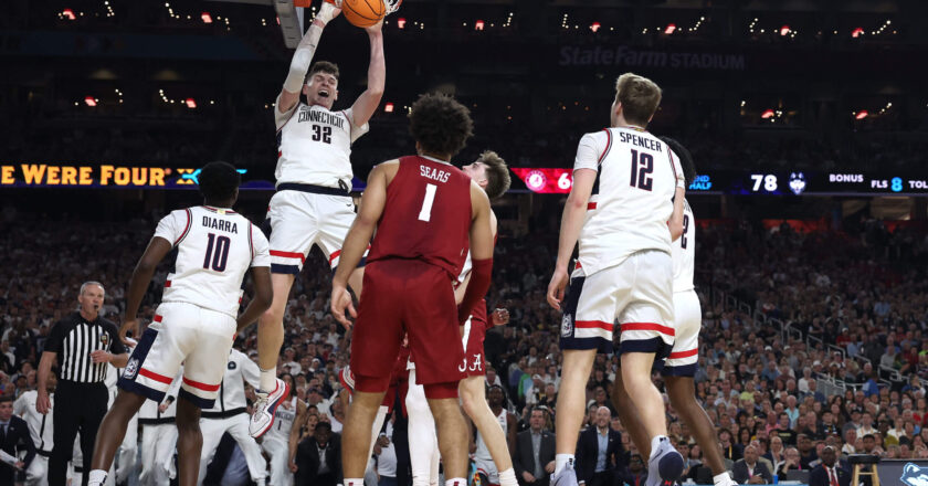 UConn survives test, returns to national title game by warding off Alabama in Final Four