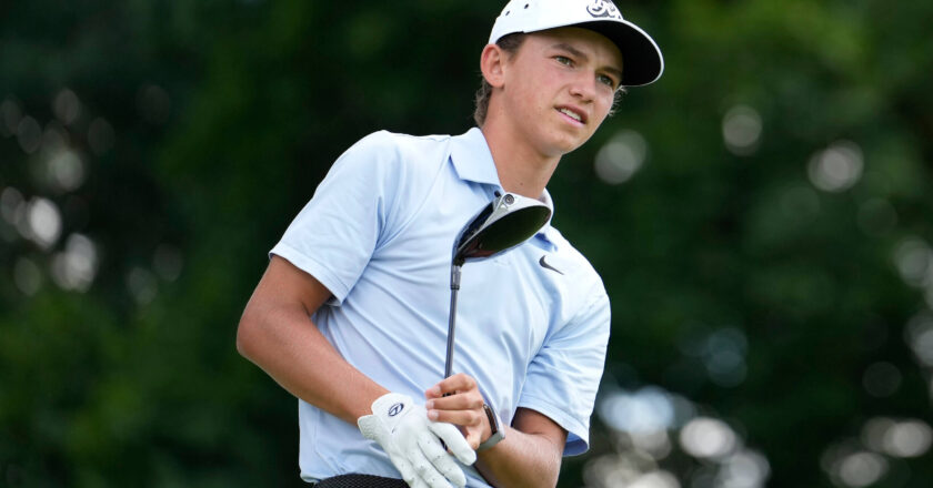 Miles Russell, age 15, made his PGA Tour debut. It was oddly normal